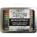 Tim Holtz ~ Distress ~ WATERCOLOR PENCILS ~ Set 3 ~ Ranger