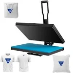 Heat Press Machine 16x20 Inch, High Pressure Clamshell Heat Press 1700W, Large Heat Press Digital Control Heat Transfer Machine for T Shirts