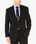 J.M. Haggar Premium Stretch Classic Fit Suit Jacket, 46 Regular, Black