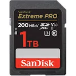 Sandisk Tarjeta De Memoria Extreme Pro Sdxc 1 Tb Plateado