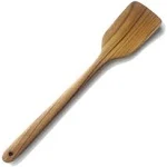  18&#034; Teak Long Wooden Spatula, Heavy Duty Stir Paddle for Cooking in Big Pot, 