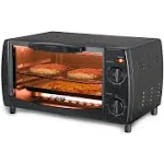 Commercial Chef 10 Liter 4 Slice Mechanical Toaster Oven