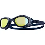 TYR Special Ops 2.0 Polarized Goggle: Black Frame/Metallized Silver Lens