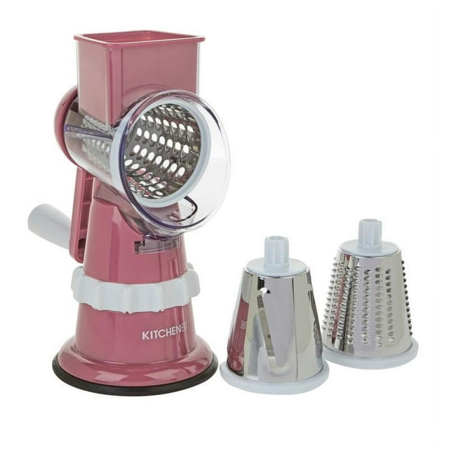 Kitchen HQ Speed Grater and Slicer with Suction Base Refurbished White