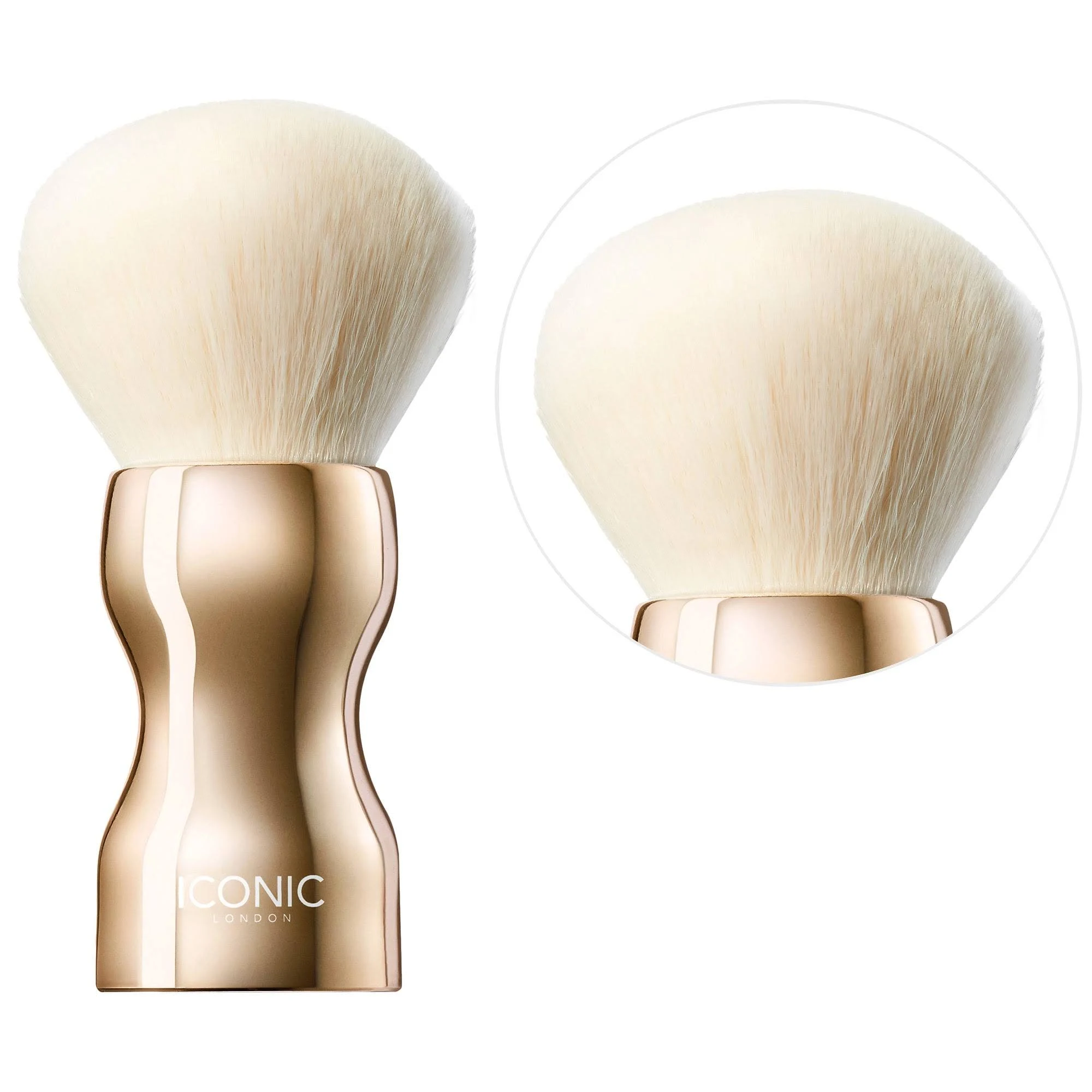 Iconic London Tan and Buff Brush