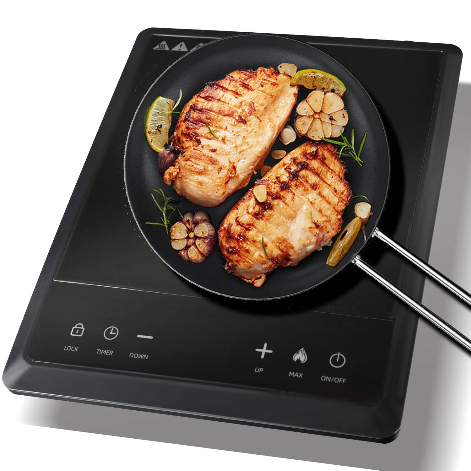 WAATFEET 1600W Portable Induction Cooktop,Electr<wbr/>ic Induction Cooker