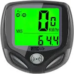 Soon Go Bike Speedometer, Bicycle Speedometer Wireless Cycle Bike Computer Waterproof Bike Odometer with LCD Display Speedometer