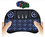 Wireless Mini Keyboard Remote Control Touchpad Mouse Combo Controller