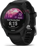 Garmin Forerunner® 255S Music, Smaller GPS Running Black USED EXCELLENT Cond