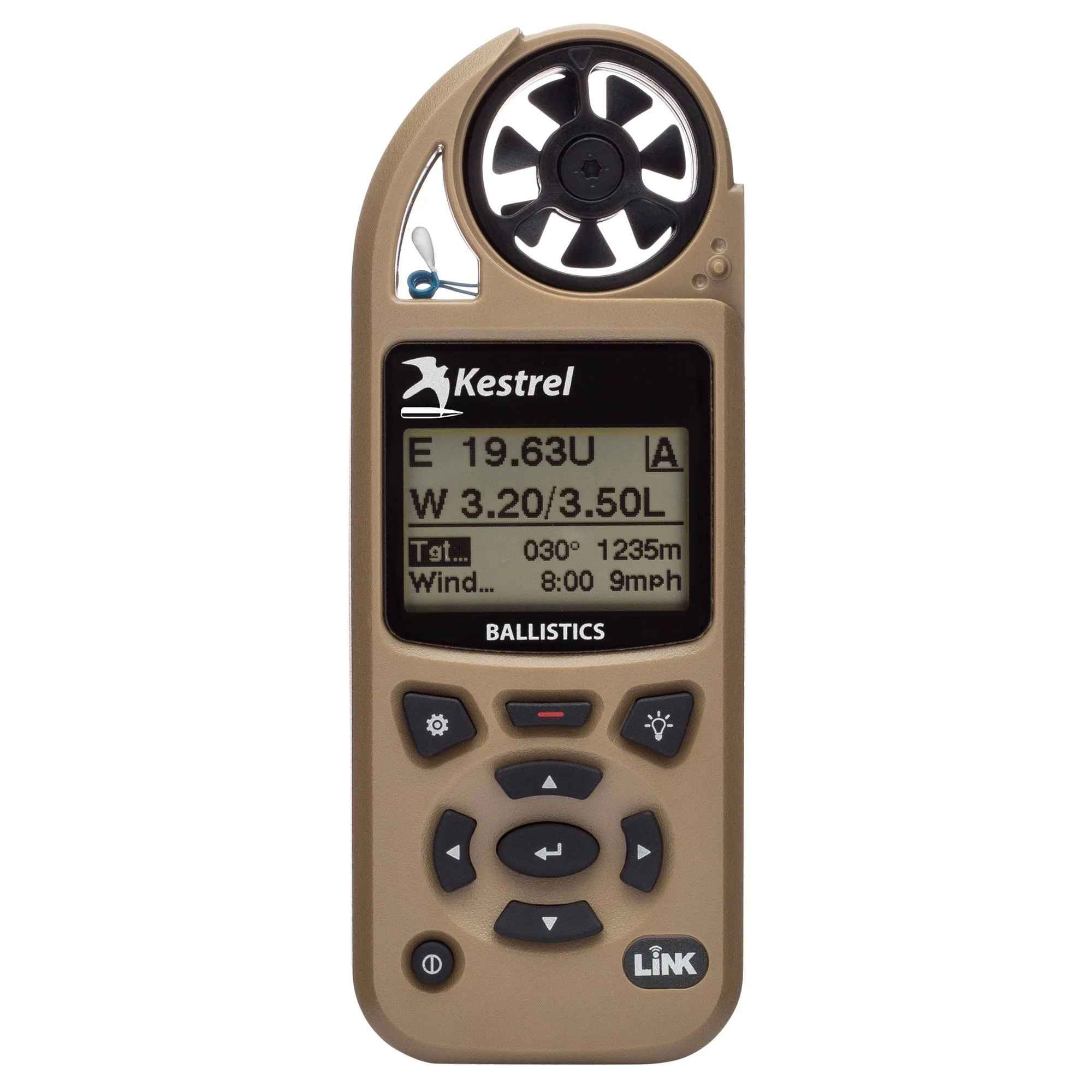 Kestrel 5700 Elite Weather Meter with Applied Ballistics & Link Tan