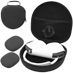 ProCase Hard Case for New AirPods Max Travel Carrying Headphone Case with Silicone Cover & Mesh Pocket