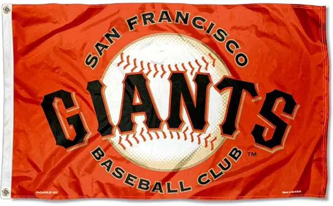 WinCraft San Francisco Giants Orange Flag and Banner