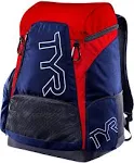 TYR Alliance 45L Backpack - Navy/Red