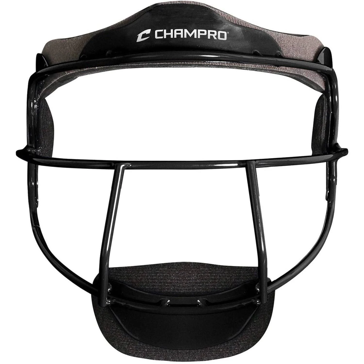 Champro Adult The Grill Defensive Fielder's Facemask, Black