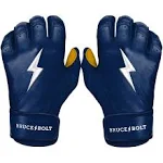 Bruce Bolt Premium Pro Short Cuff Batting Gloves | Royal