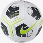 NIKE CU8047-100 Academy Recreational soccer ball Unisex WHITE/BLACK/VO<wbr/>LT Size 3