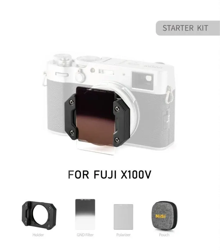 Copy of NiSi Filter System for Fujifilm X100/X100S/X100F/X100T/X100V (Starter Kit)