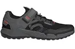 Five Ten Men's Trailcross Clip-In Bike Shoes, Core Black/Grey Three/Red / 9.5