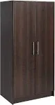 Prepac Elite 32 in. Wardrobe Cabinet Black