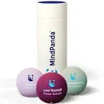 Mindpanda 3X Empowering Stress Ball Bundle | Tri-Density for Hand Exercise Therapy 