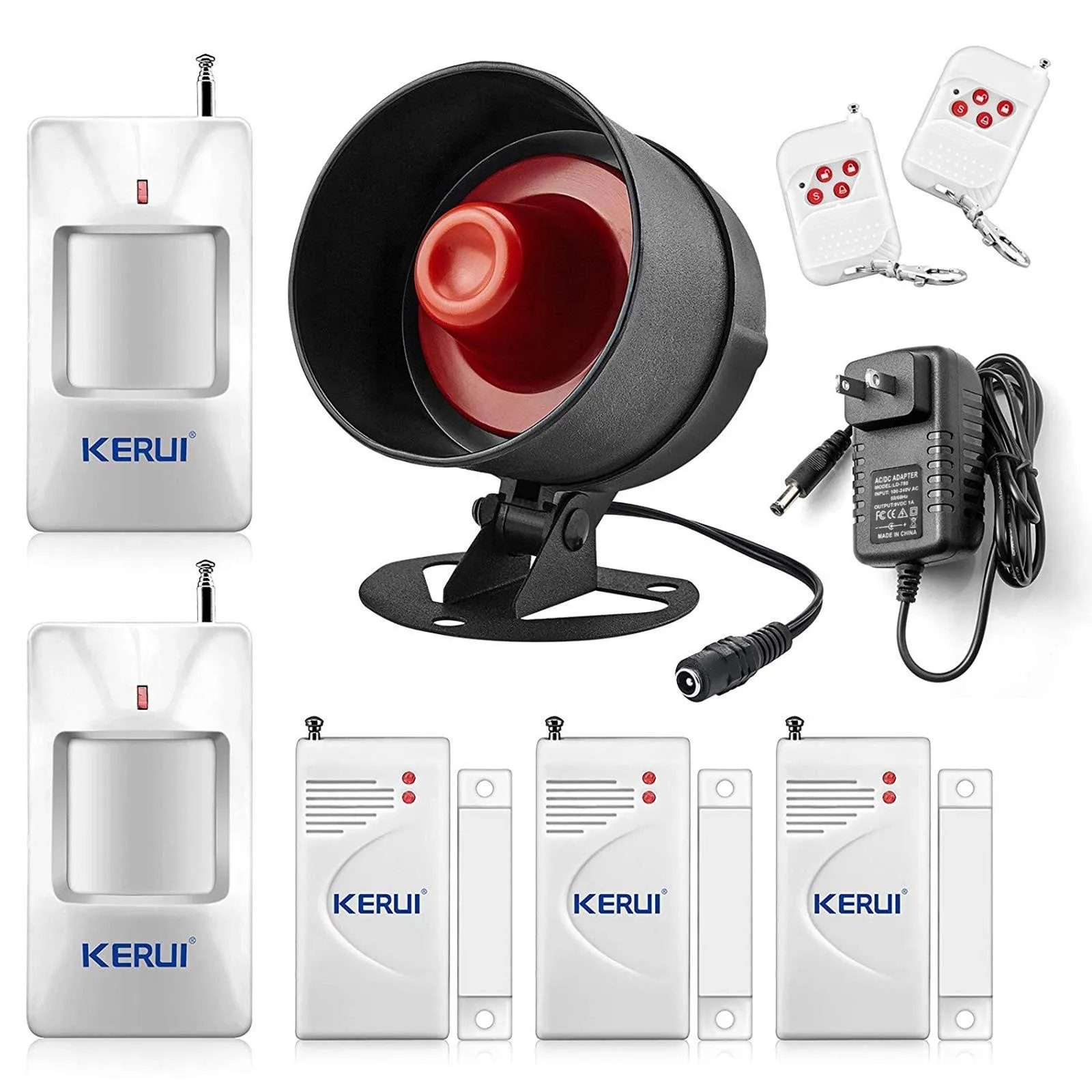 KERUI Standalone Home Office & Shop Security Alarm System Kit