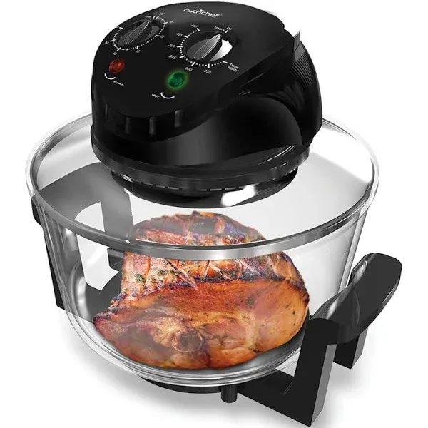 Convection Countertop Toaster Oven - Healthy Kitchen Glass Air Fryer R 18 Quart