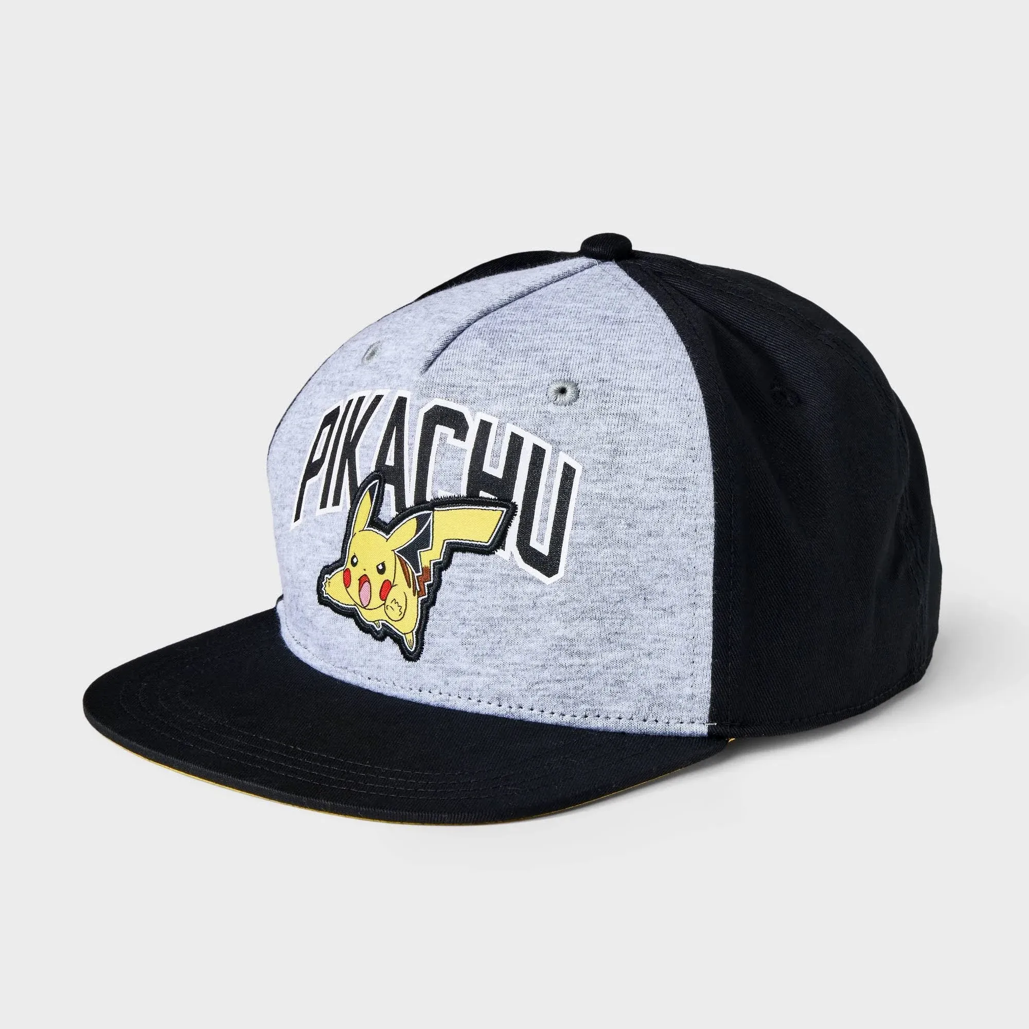 Pokemon Pikachu Youth Black Snapback Cap