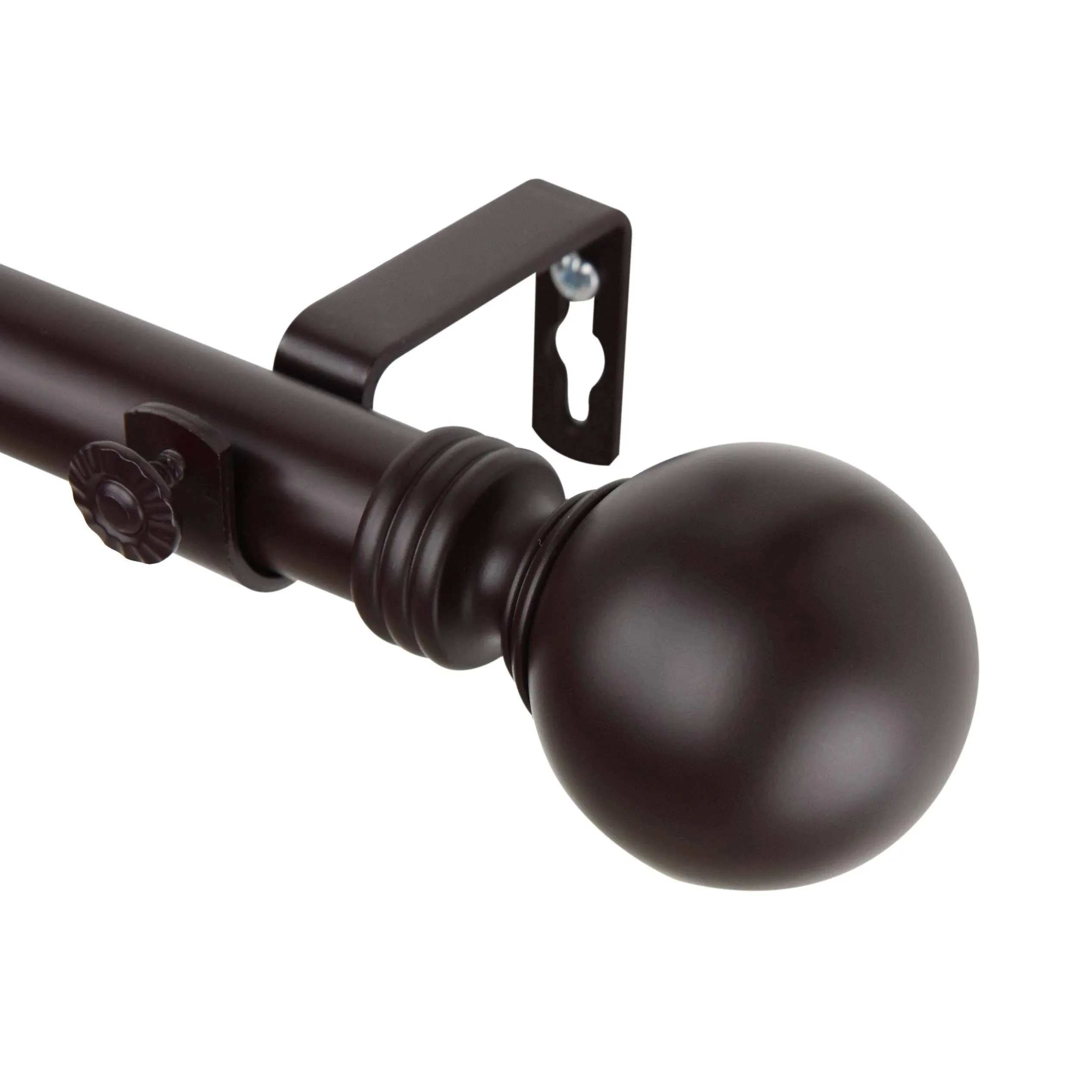 Globe Window Curtain Rod Set