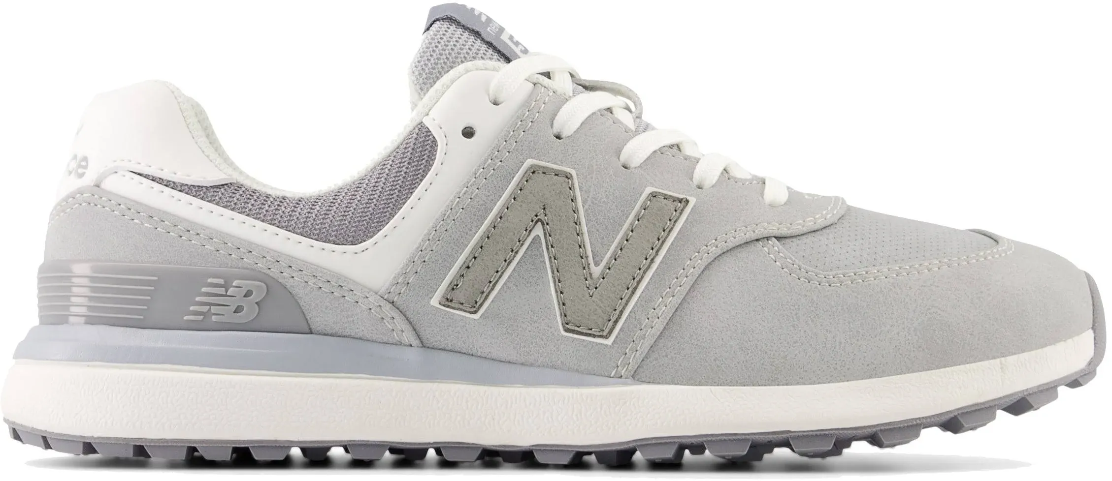 New Balance Women's 574 Greens V2 Golf Shoes - Light Grey / Medium / 8