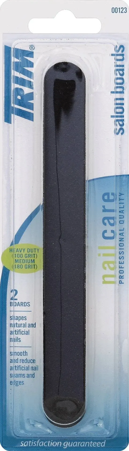 PWC Collections/W.E.Bassett Trim Salon Board Blk 2pk Size Ea Trim Salon Boards Black Heavy Duty (100 Grit) & Medium (80 Grit) 0023, 1 Count