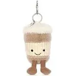 Amuseable Coffee-To-Go Bag Charm Jellycat