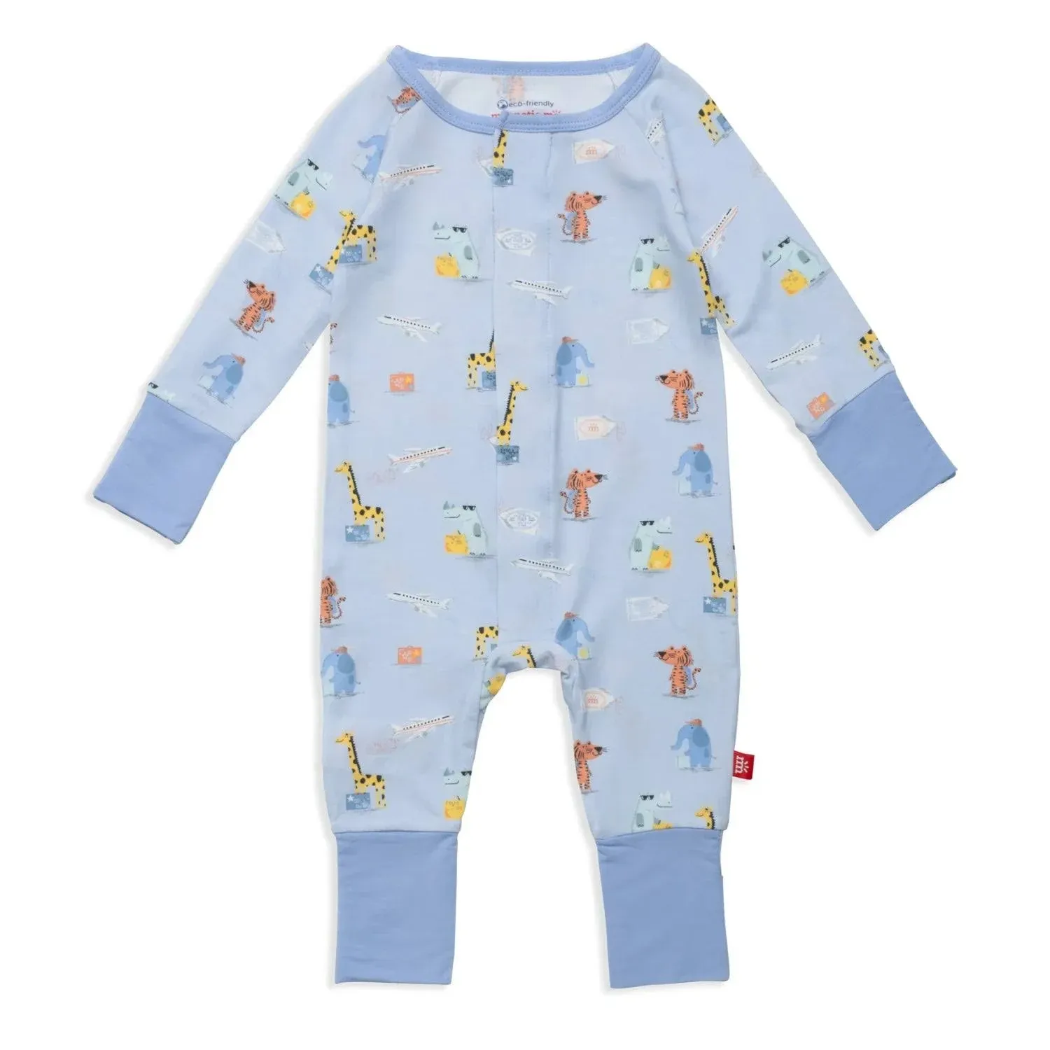 Magnetic Me Grow With Me Convertible Coveralls,Pajamas for Baby Boys and Baby Girls with Quick Magnetic Faster