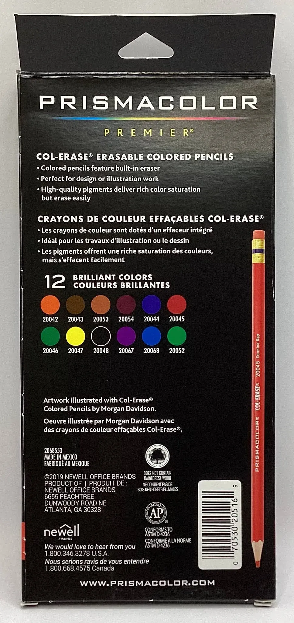 Prismacolor Col-Erase Colored Pencil, Assorted Colors - 12/Set