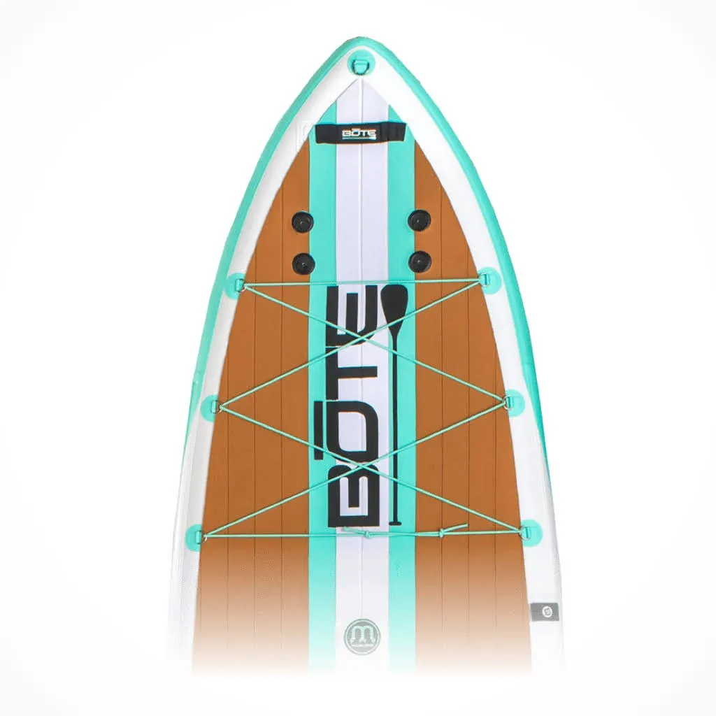 Bote 11'6" HD Aero Inflatable Paddle Board - Full Trax Seafoam