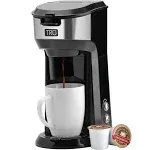 TRU Dual Brew Single Serve Coffee Maker