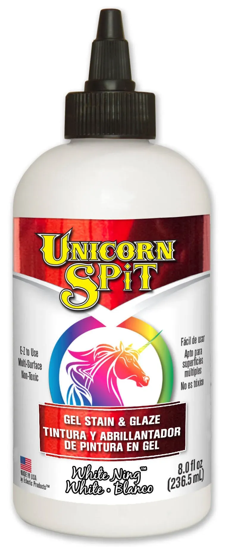 Unicorn SPiT Sparkling Lavish Lovebirds Gel Stain and Glaze 5775005 4.0 Fl Oz, 4