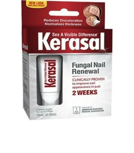 Kerasal Kerasal Nail Fungal Nail Renewal Treatment 10ml (2 Pack), 2 Count