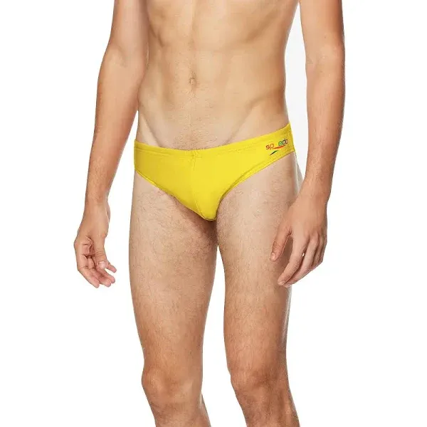 Speedo Men's Swimsuit Brief Powerflex Eco Solar Swim