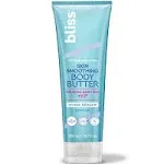 Bliss Body Butter Texture Takedown Skin Smoothing Lotion - Keratosis Pilaris KP - 6.7 Fl Oz - For Rough, Bumpy Skin - 10% AHA + Squalane + Shea Butter - Clean - Vegan & Crualty-Free