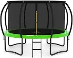 Jumpzylla Trampoline 8FT 10FT 12FT 14ft Trampoline with Enclosure