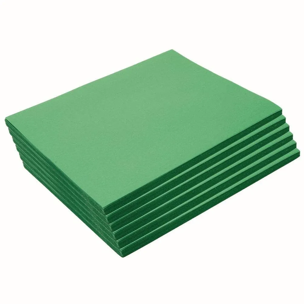 Colorations Heavyweight Holiday Green Construction Paper