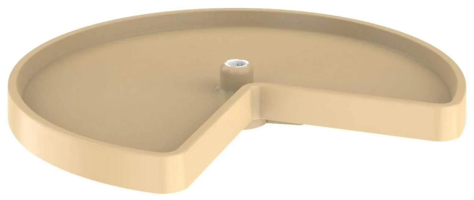 Rev-A-Shelf Value Line Kidney Lazy Susan Shelf 24" Almond