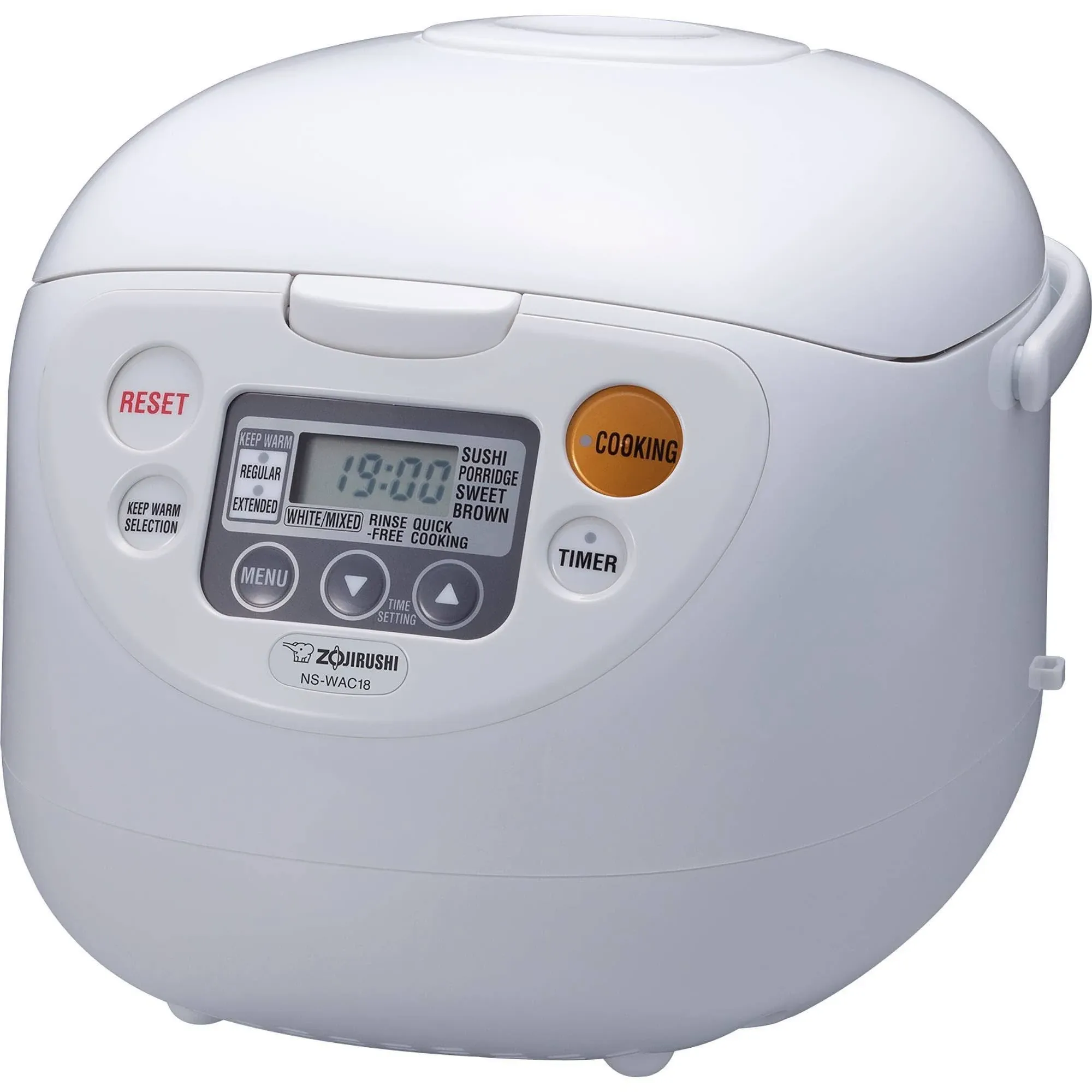 Zojirushi Micom 5.5-Cup Rice Cooker, Cool White