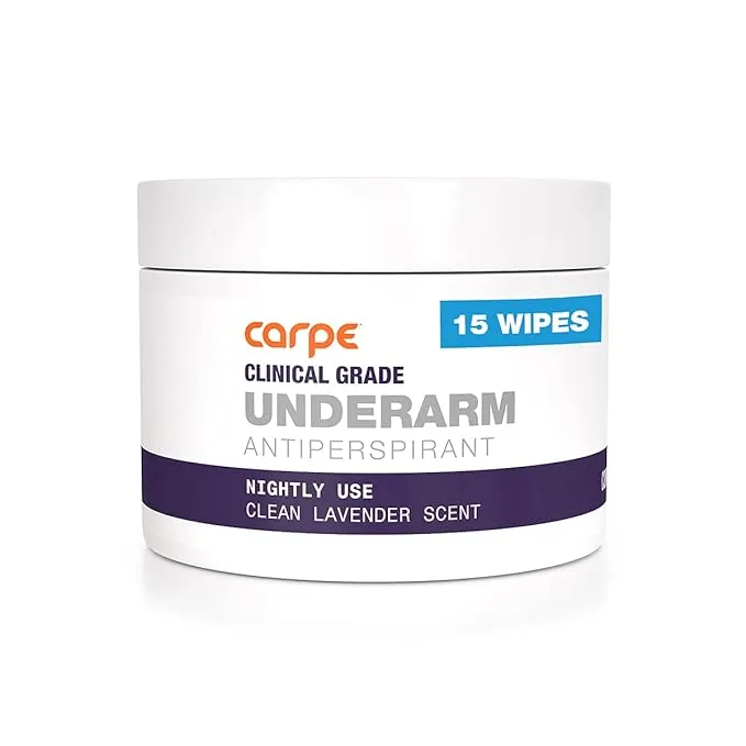 Carpe Clinical Grade Underarm Wipes