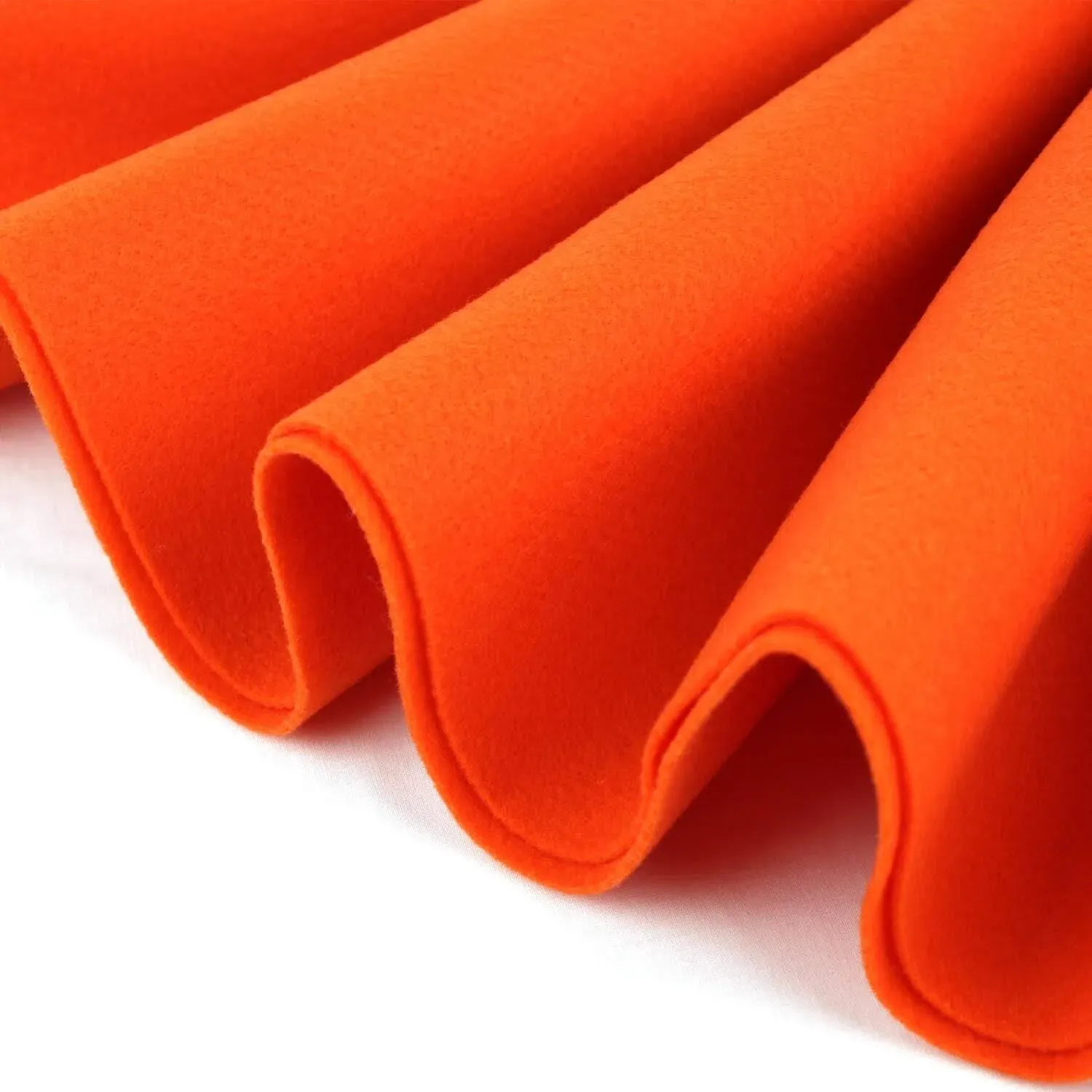 Barcelonetta | Felt Fabric | 72" Wide | 1.6mm Thick | Acrylic & Soft | Felt by The Yard | Felt for DIY Crafts, Projects, Sewing (Orange, 2 Yard)