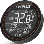 CYCPLUS GPS Bike Computer, Wireless Cycling Computer, Speedometer Odometer Waterproof MTB Tracker, ANT+ Bluetooth Compatible with 2.5 Inch Screen