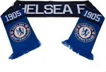 Chelsea FC Official Jacquard Crest Scarf