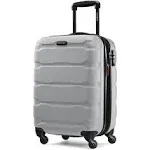 Samsonite Omni PC 20" Carry-On Spinner Luggage Silver