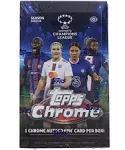 2022/23 Topps Chrome UEFA Women&#039;s Champions League Soccer Hobby Box