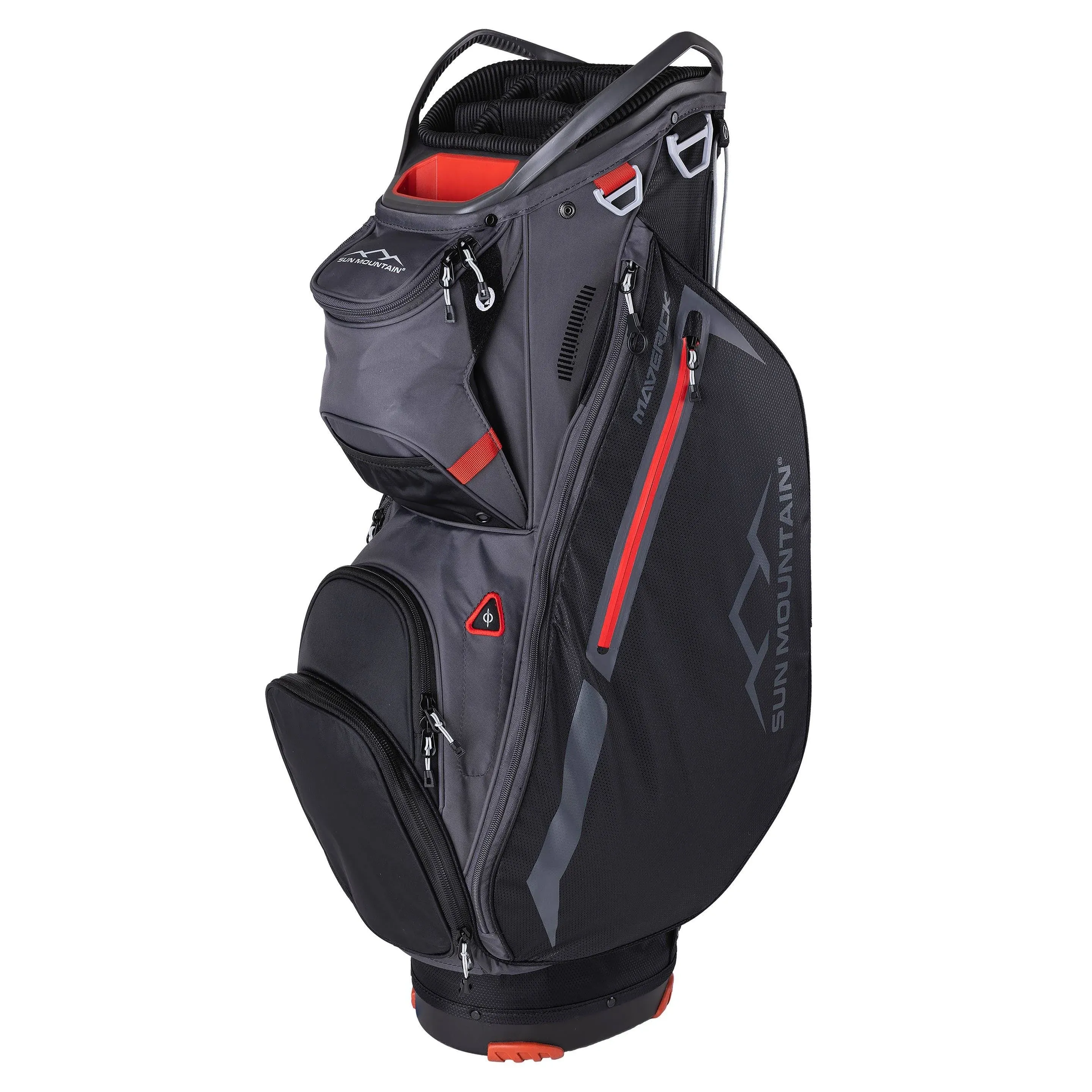 Sun Mountain 2024 Maverick Golf Cart Bag Black